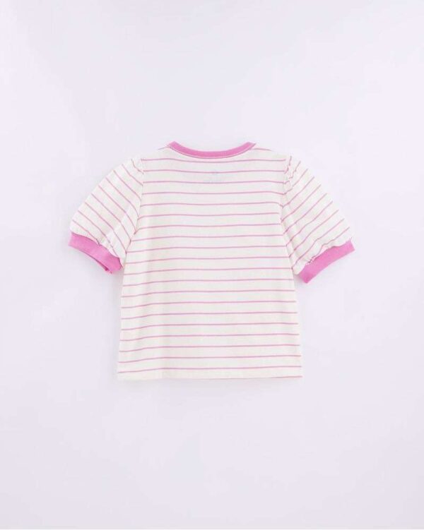 Blusa Basica Manguinha Listrado - Imagem 3