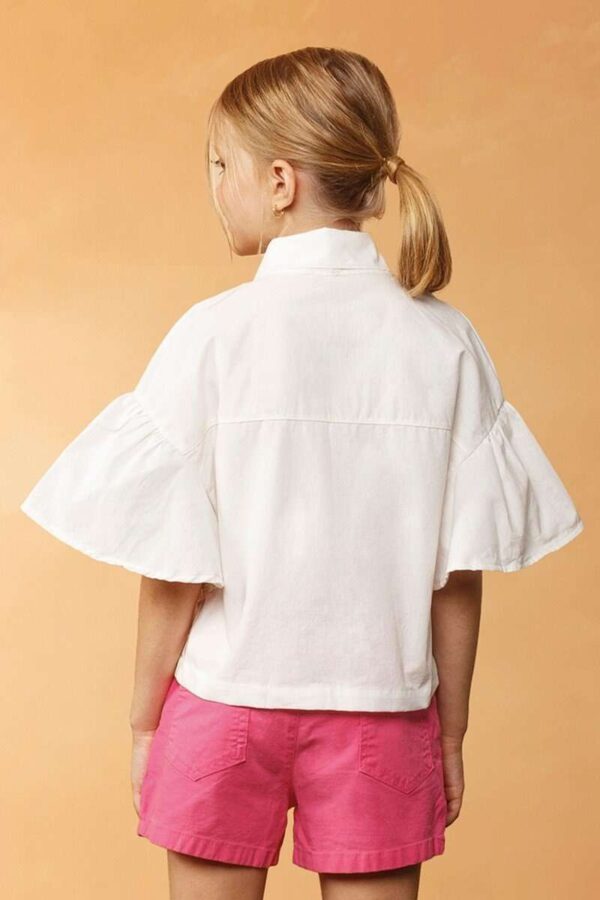 Blusa Infantil Menina Tricoline - Imagem 3