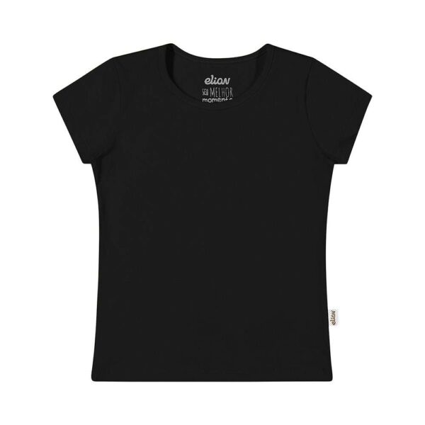 Blusa Infantil Preta Elian
