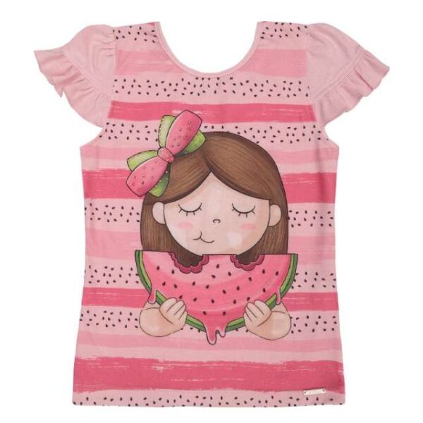 Blusa Meia Manga Avulsa em Malha Trabalhada - Imagem 3