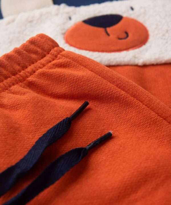 Conjunto de Inverno para Menino Ursinho em Marinho 3 - Conjunto de Inverno para Menino Ursinho em Marinho
