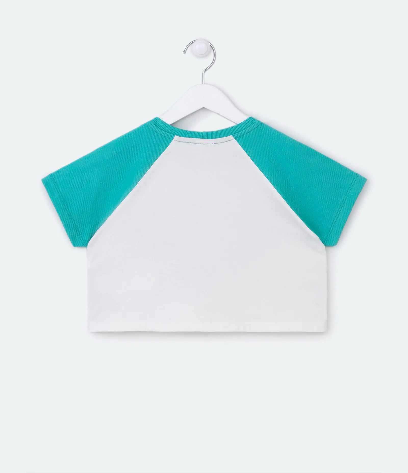 Blusa Cropped Infantil em Ribana com Estampa University Blusa Cropped Infantil em Ribana com Estampa University 2 - Blusa Cropped Infantil em Ribana com Estampa University