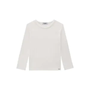 Blusa Menina Kukiê em Malha Térmica Branca