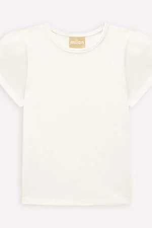 Blusa Infantil Menina Básica Milon
