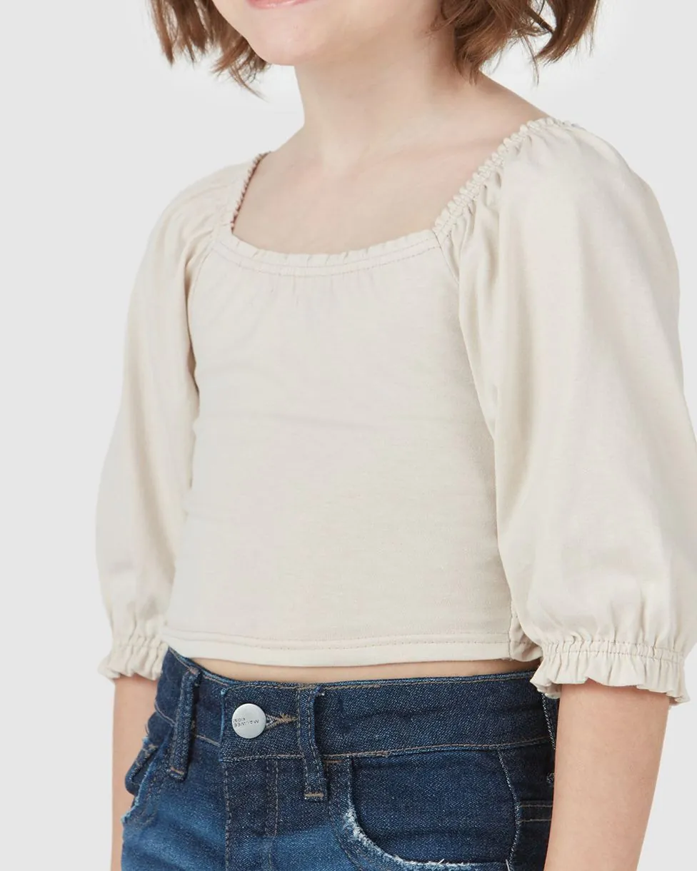 Blusa Infantil Menina Decote Ombro a Ombro em Algodao Malwee Kids 3 - Blusa Infantil Menina Decote Ombro a Ombro em Algodão Malwee Kids