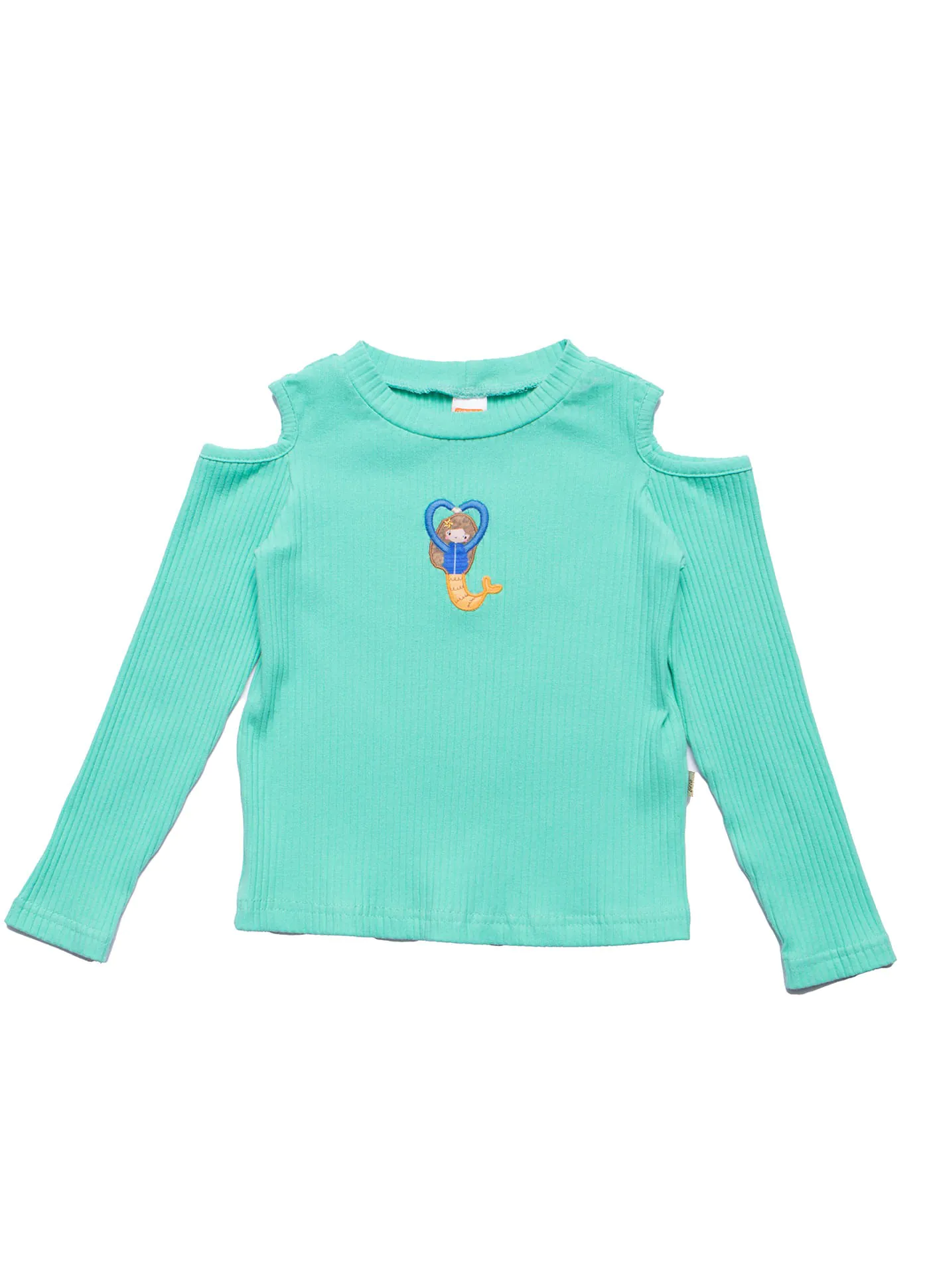 Blusa Infantil Menina Estampa Bosque Aquatico 4 - Blusa Infantil Menina Estampa Bosque Aquático