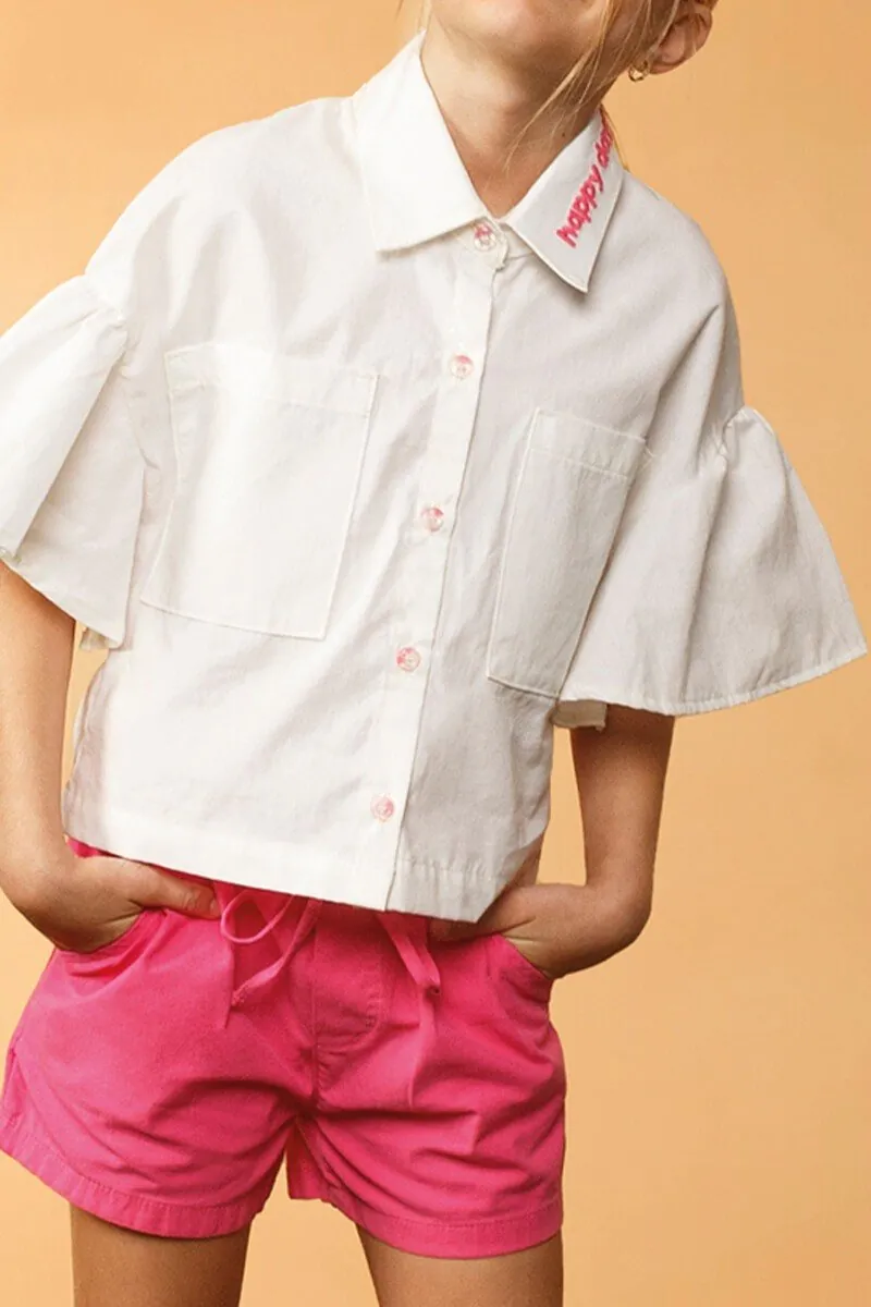 Blusa Infantil Menina Tricoline Blusa Infantil Menina Tricoline 2 - Blusa Infantil Menina Tricoline