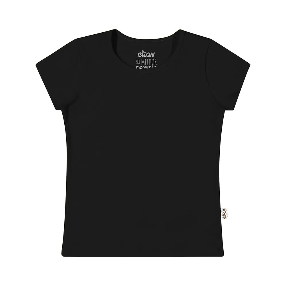 Blusa Infantil Preta Elian Blusa Infantil Preta Elian - Blusa Infantil Preta Elian