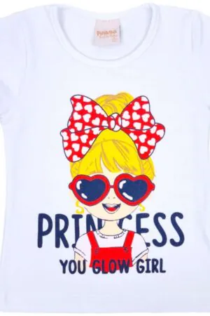 Blusa Kids Menina Super Today Branca