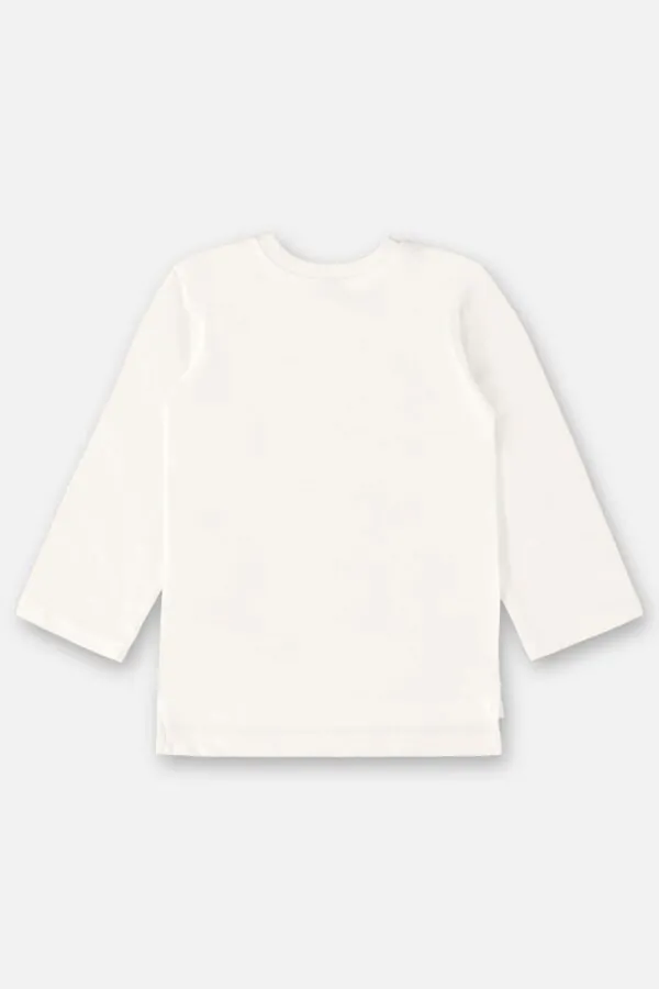 Blusa Manga Longa Menina Infantil Off White Up Baby 2 - Blusa Manga Longa Menina Infantil (Off White) Up Baby