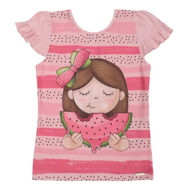 Blusa Meia Manga Avulsa em Malha Trabalhada 3 - Blusa Meia Manga Avulsa em Malha Trabalhada