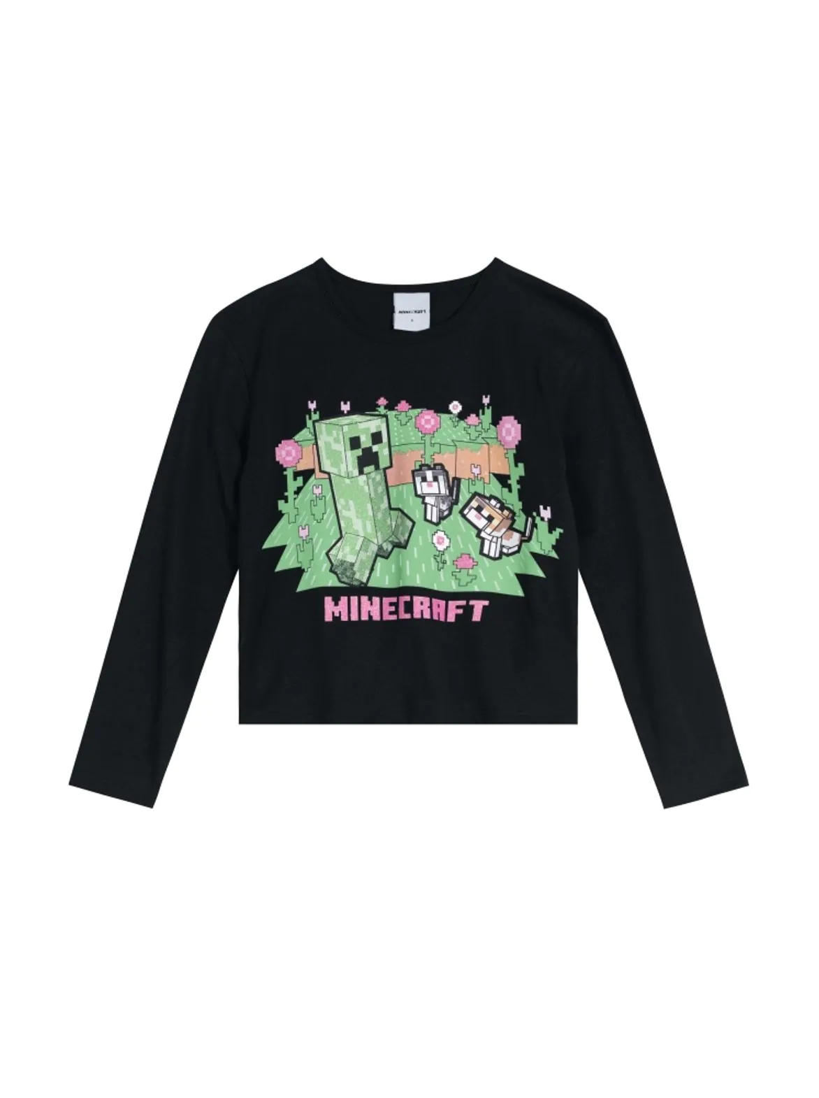 Blusa Minecraft Infantil Menina Brandili Blusa Minecraft Infantil Menina Brandili 2 - Blusa Minecraft Infantil Menina Brandili