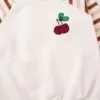Conjunto Infantil Feminino Moletom Sublimado Peluciado Cherry - Imagem 4